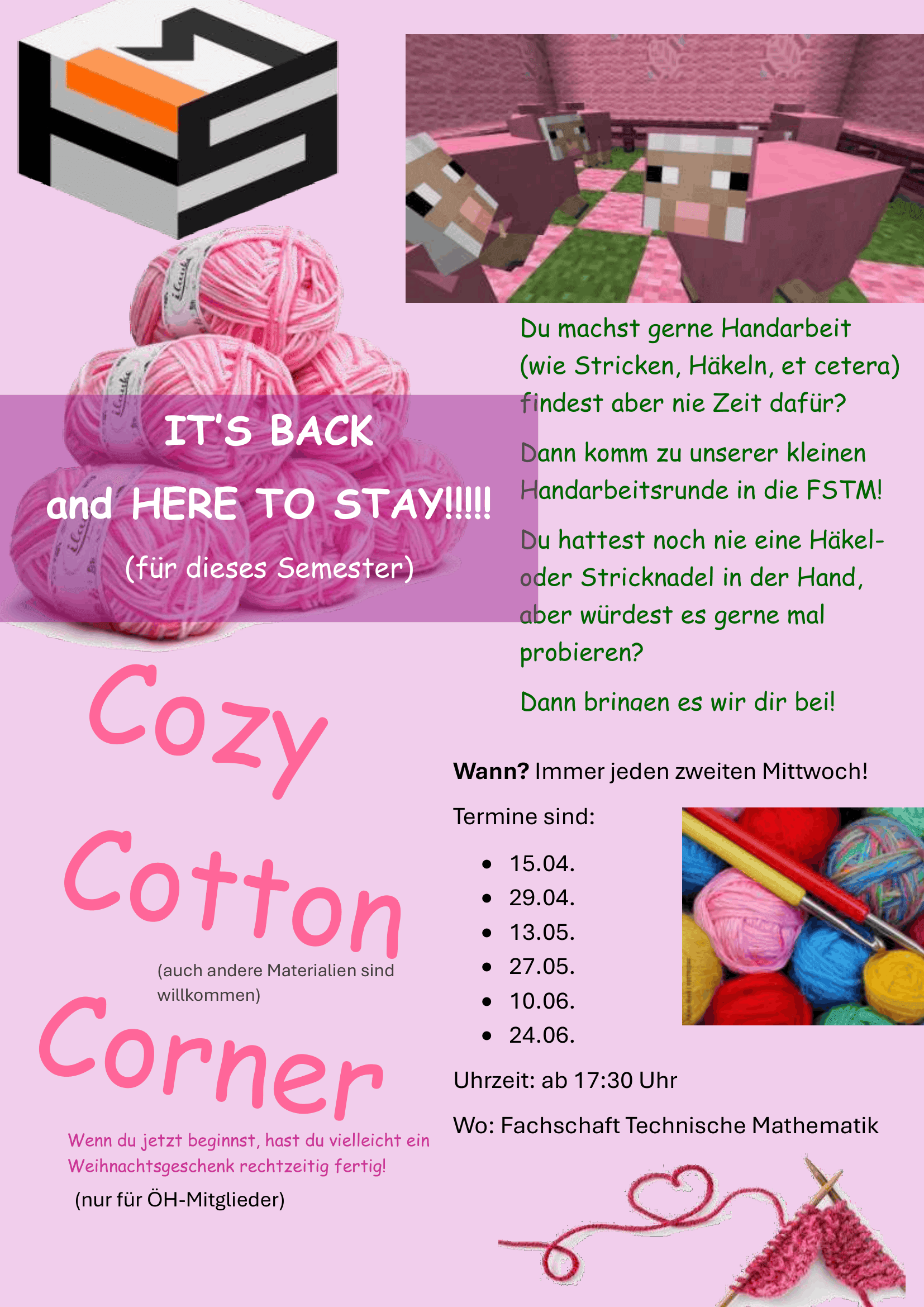 Cozy Cotton Corner Returns Plakat